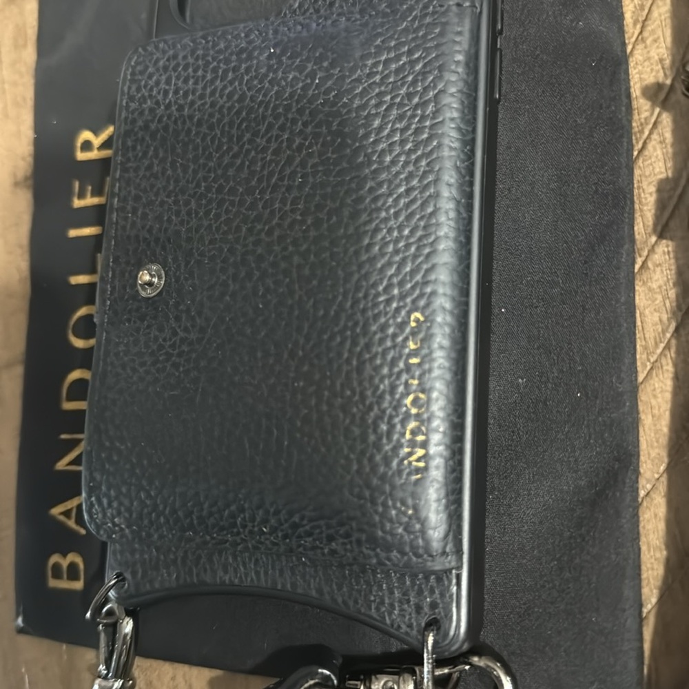 Bandolier- iPhone 12  Pro Max Crossbody Phone Case in Black - Picture 5 of 6